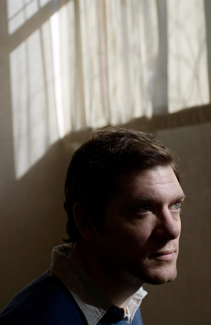 Portrait of playwright  Adam Rapp by Jennifer Taylor
